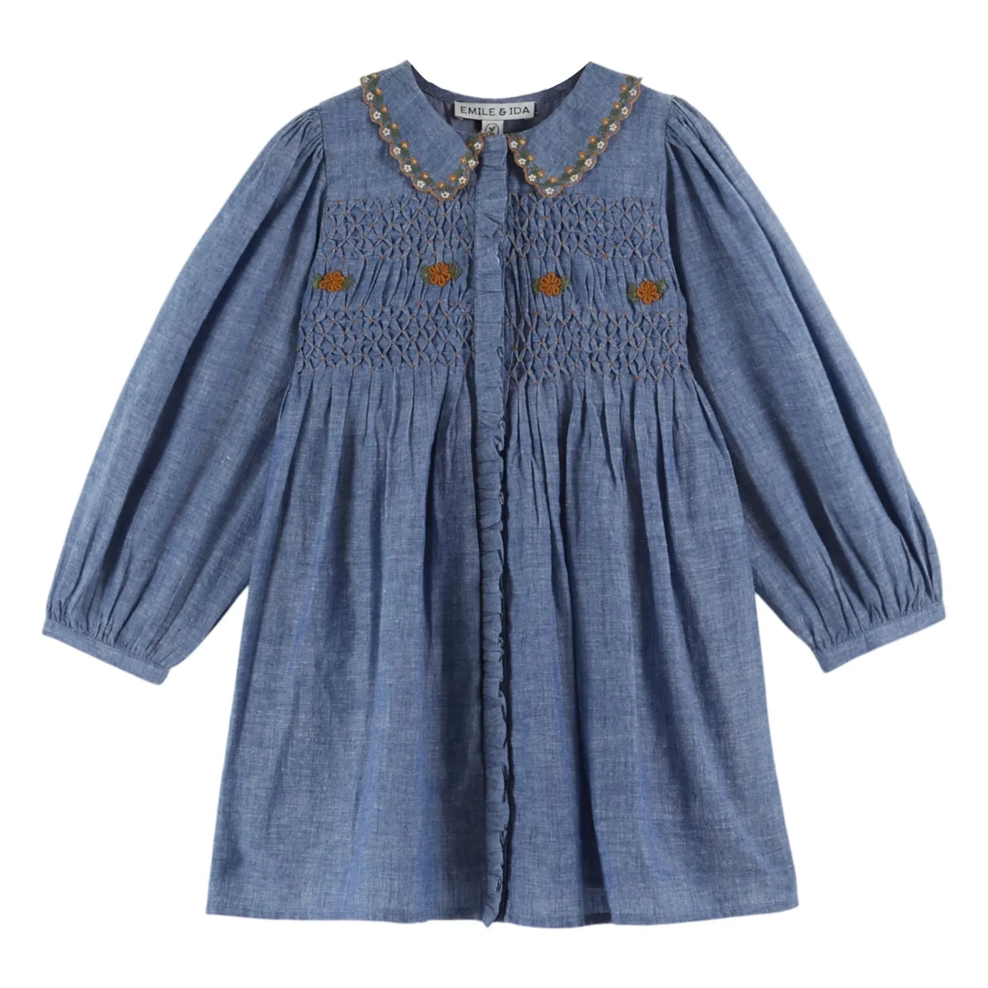 Emile et Ida - Blue smock dress