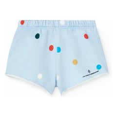 The Animals Observatory - Polka Dot Details Turtledove Shorts | Light Blue