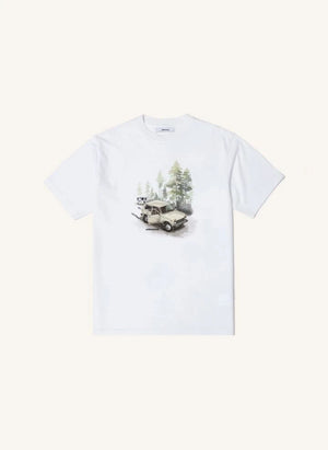 Edmmond Studios - Wander Cotton T-Shirt | White