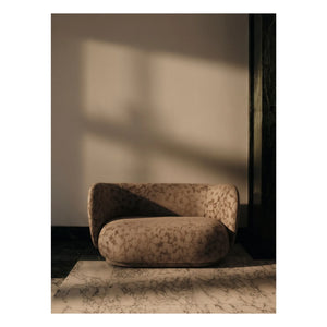 Ferm Living - 2-seater sofa Rico Cilla Cilla | Mink brown