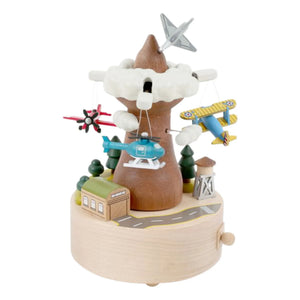Wooderful life - Airplane Wooden Music Box