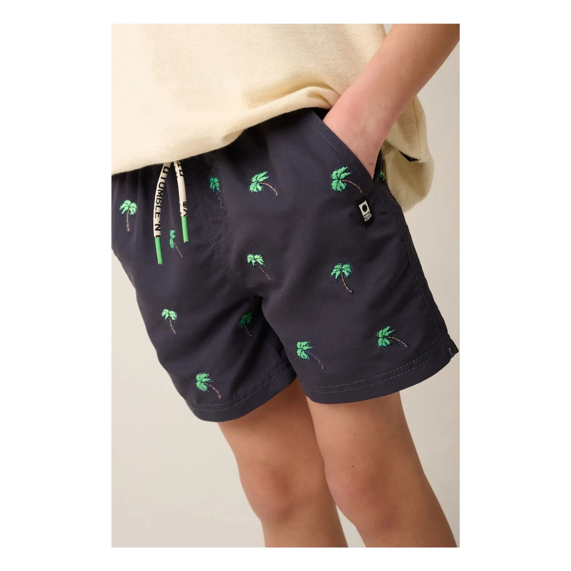 Tumble N'Dry - Palmeira Recycled Fibre Swim Shorts | Dark Blue