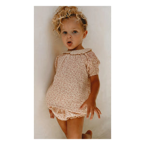Lilinoa - Charlotte Liberty | Ecru Crochet Collar Blouse