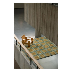 Layered - Wool Rug Pergola, Evelina Kroon | Mustard