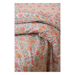 Louise Misha - Organic Cotton Noemie Duvet Cover | Orange