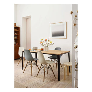 Vitra - DSW Plastic Chair - Maple Base - Charles & Ray Eames | Granite