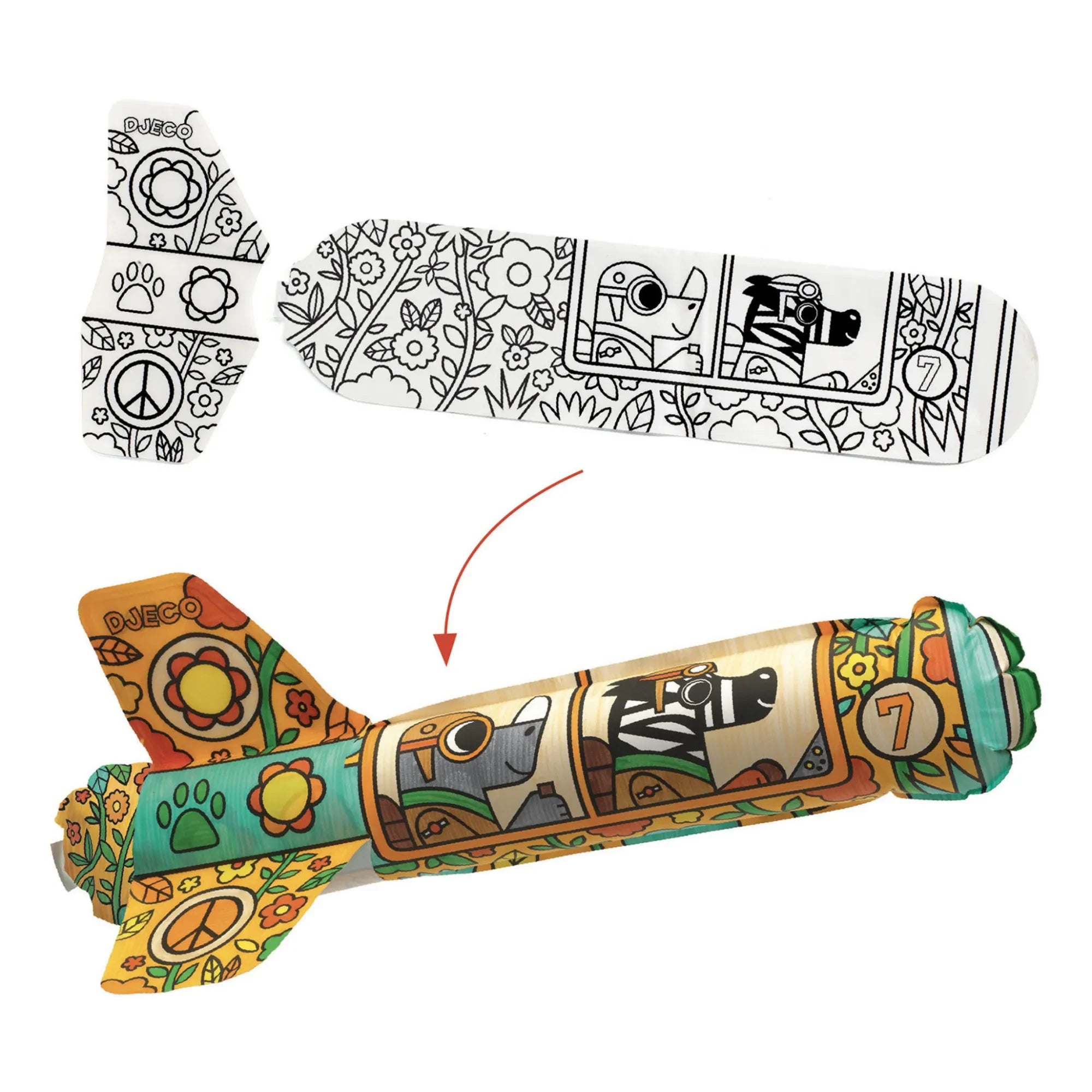 Djeco - DIY Sky Boyama Aktivitesi