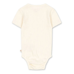 Konges Sløjd - Minnie Body Cherry Organic Cotton | Ecru