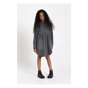 Finger in the Nose - Darlin Denim Dress | Gray Denim
