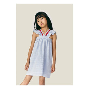 Mipounet - Sylvie Vichy Dress | Light Blue