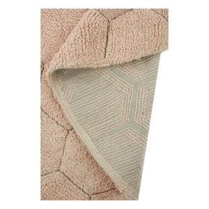 Lorena Canals - Honeycomb Round Rug | Pink