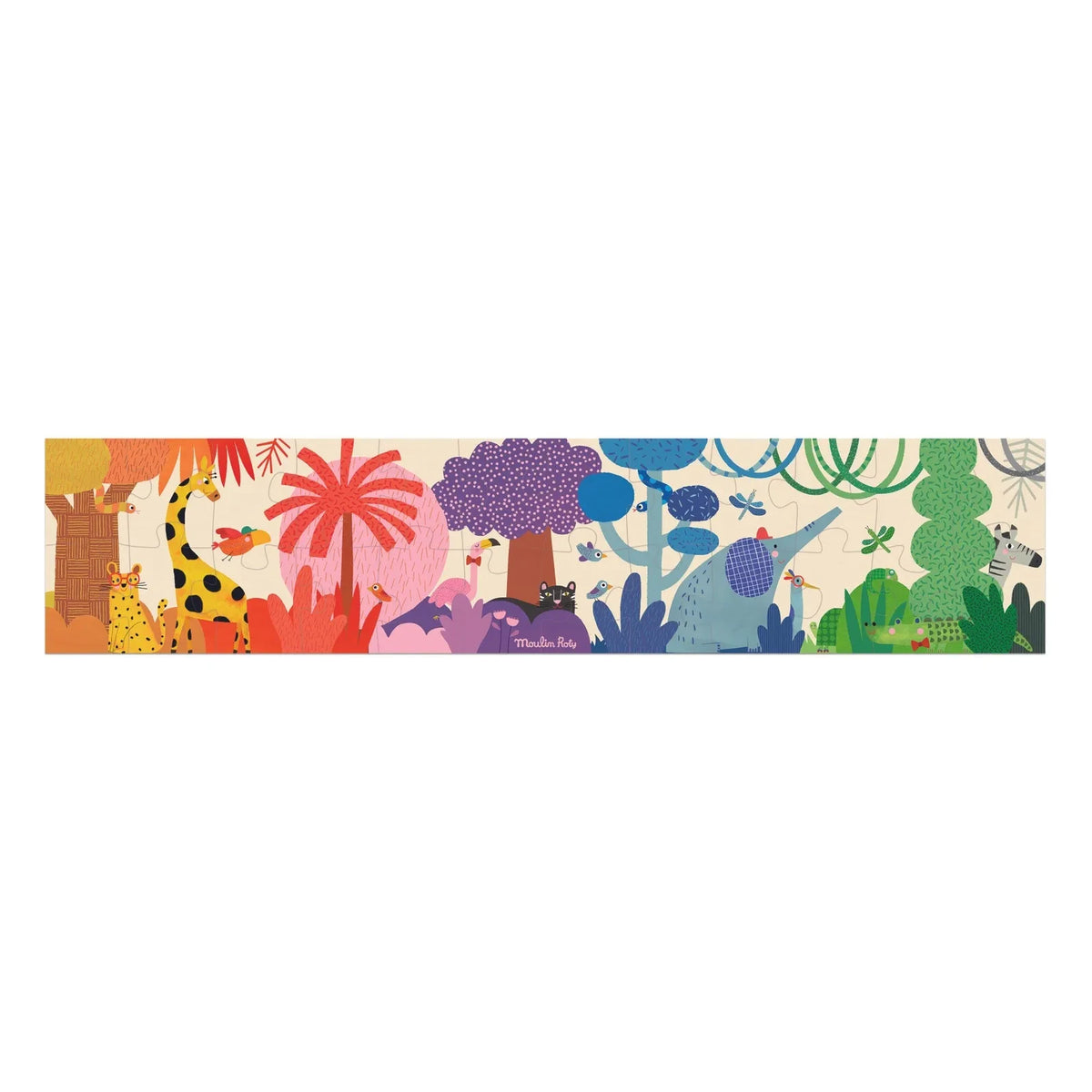 Moulin Roty - Rainbow Jungle Puzzle - Les Toupitis