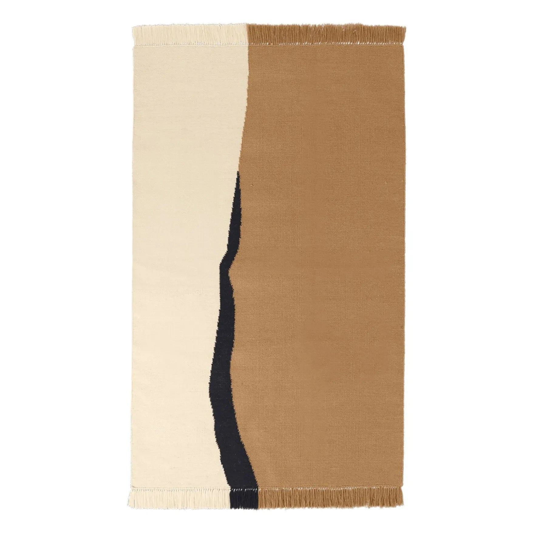 Ferm Living - Soil Kilim Rug | Sand