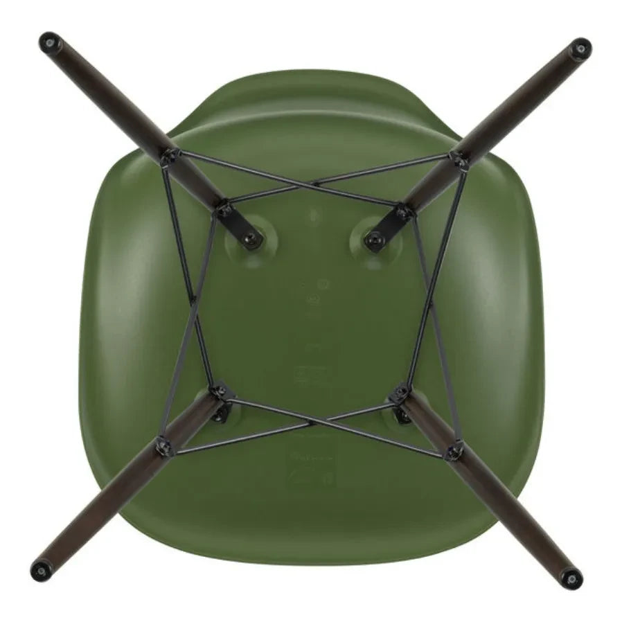 Vitra - DSW plastic chair - maple wood base - Charles & Ray Eames | Forest