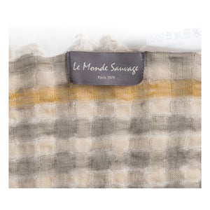 Le Monde Sauvage - Harmattan Boston Curtains | Gray