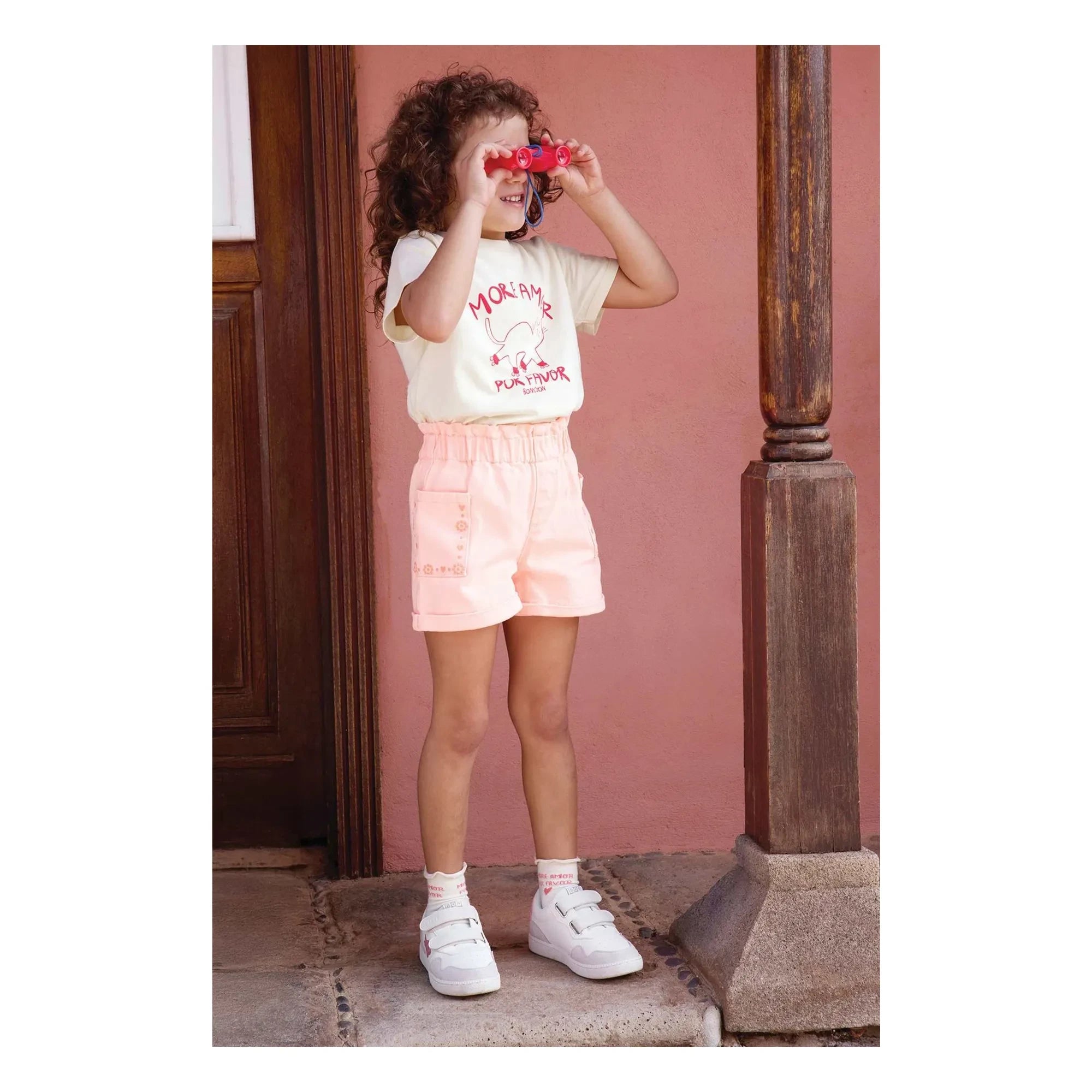 Bonton - Kix Easy Scratch Sneakers | Pink