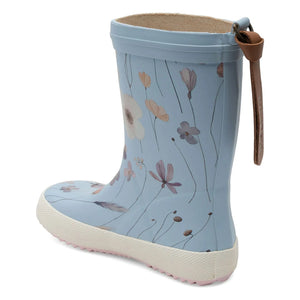 bisgaard - Fashion Flower Rain Boots | Light Blue