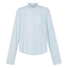Forte Forte - Grandfather Cotton Poplin Shirt | Light Blue
