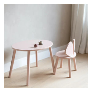 Nofred - Huş Fare Masası ve Sandalye | Pudra