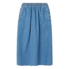 American Vintage - Izeway Cotton Skirt | Blue