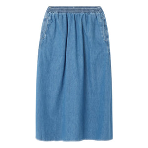 American Vintage - Izeway Cotton Skirt | Blue