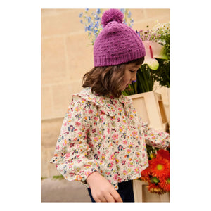 Louise Misha - Cleo Fleurie Organic Cotton Blouse | Cream
