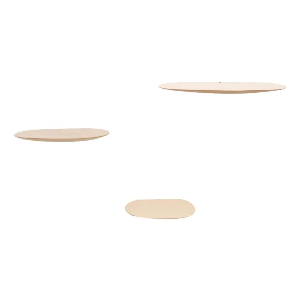 Moustache - Isola Seramik Raf, Studio Brichetziegler - 3’lü Set | Bej