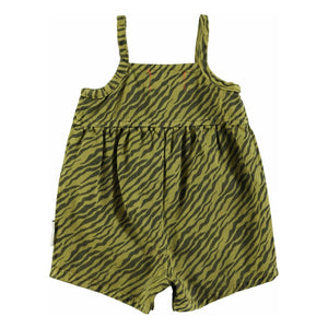 Piupiuchick - Zebra Romper | Khaki