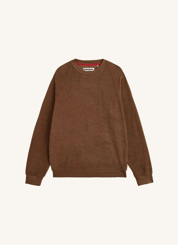 Homecore - Aquae Cotton Sweatshirt | Brown