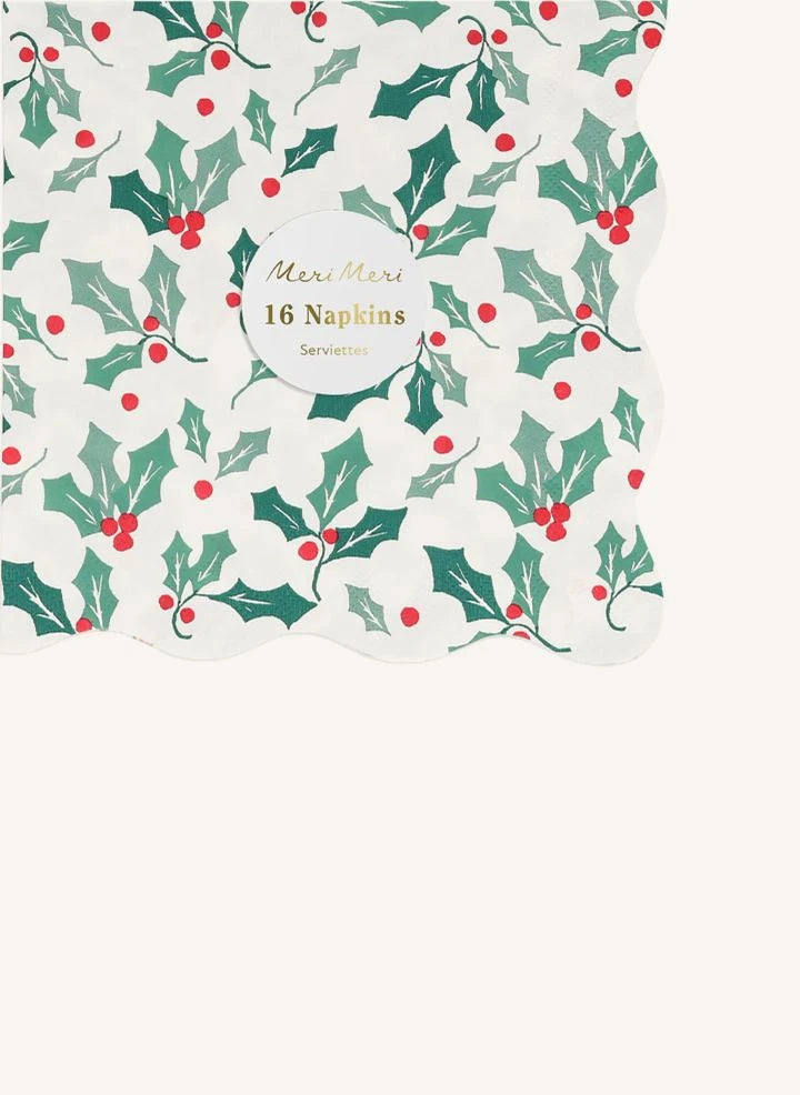 Meri Meri - Large fern napkins - Set of 16