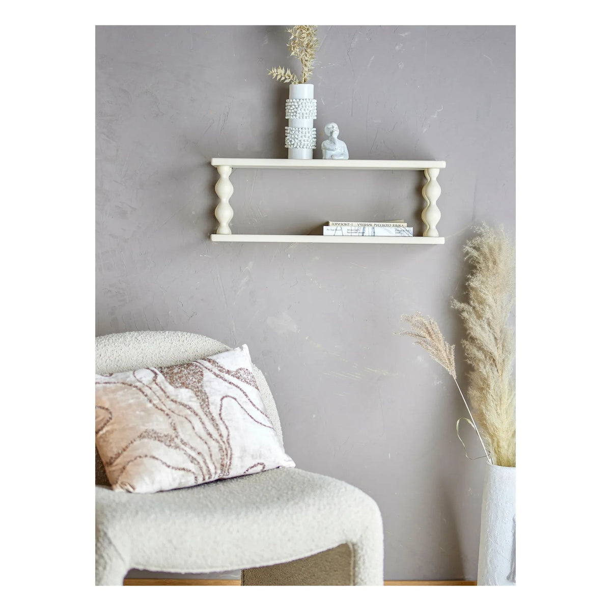 Bloomingville - Salino Shelf | Off White