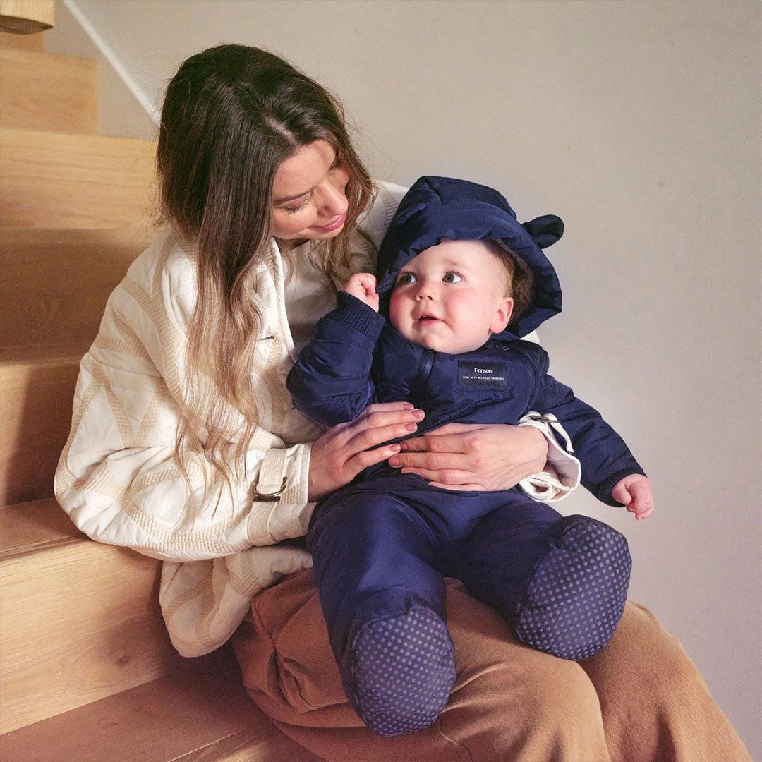 FINNSON Anders Snowsuit - Navy-Snowsuits-Navy-0-3m | Natural Baby Shower