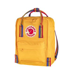 Fjällräven Kånken - Rainbow Mini Unisex Yellow Backpack