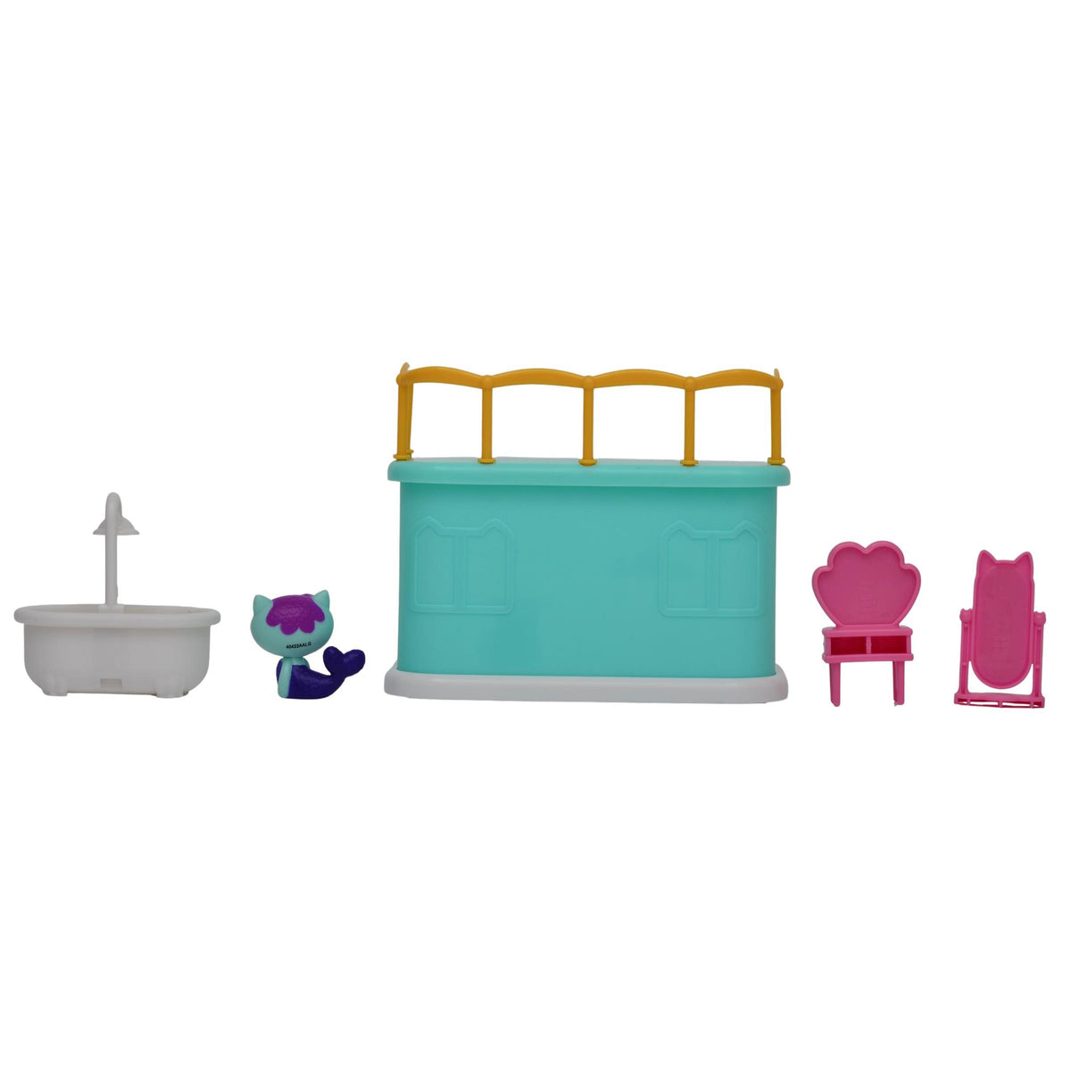Gabby's Dollhouse - Bathroom Adventures with Mercat Playset