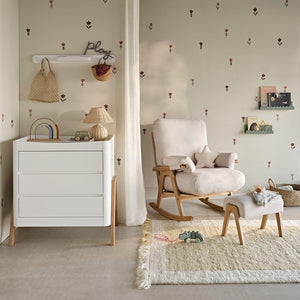 Gaia Baby Hera Dresser 'Studio Edit' - White / Oak-Changing Units-White / Oak- | Natural Baby Shower