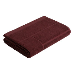 Baina - Greenwich Bath Towel | Burgundy