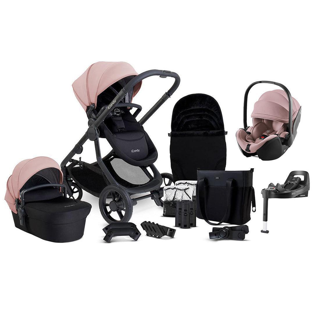 iCandy Orange 4 Travel System with Baby-Safe Pro-Travel Systems-Rose- | Natural Baby Shower