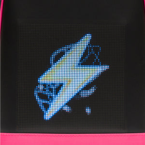 iPixi – Mini Pink Backpack for Kids with LED Display