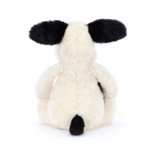 Jellycat - Bashful Black & Cream Puppy Dog Plush Toy 31 cm