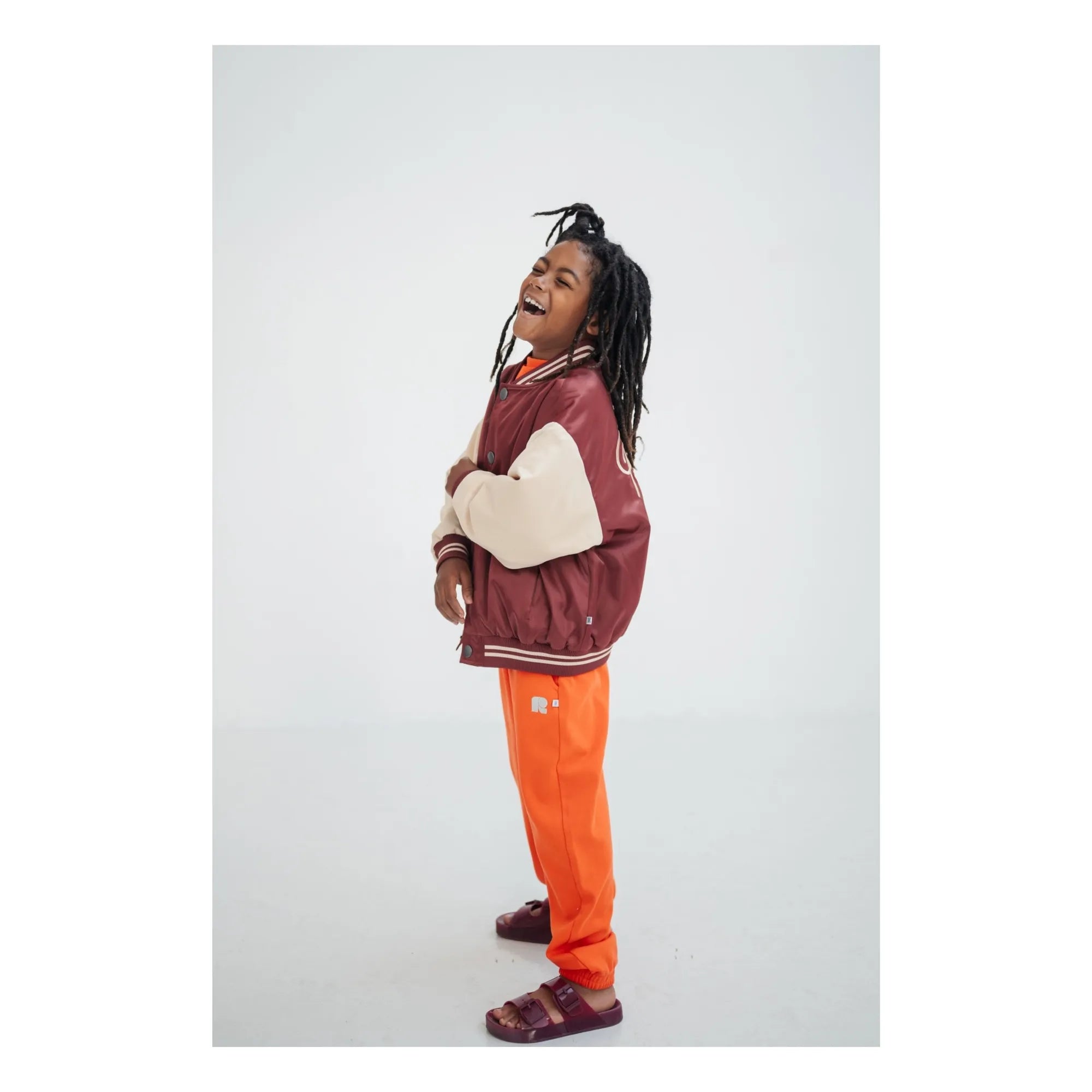 Repose AMS - Jogger Cordon Organic Cotton | Orange