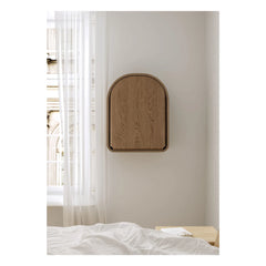 KAS Copenhagen - Kai Wall-Mounted Changing Table | Dark Oak