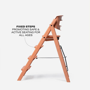 KAOS ReKLAPP® Highchair - Terracotta Pink-Highchairs-Terracotta- | Natural Baby Shower