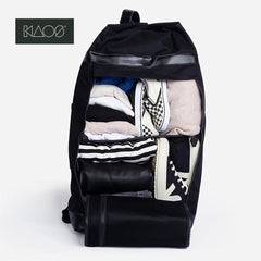 KAOS Weekend Bag - Black-Changing Bags-Black- | Natural Baby Shower