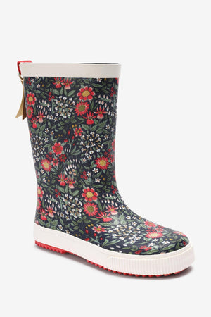 KidyLove - Floral Pattern Soft Sole Women's Rain Boots - 38