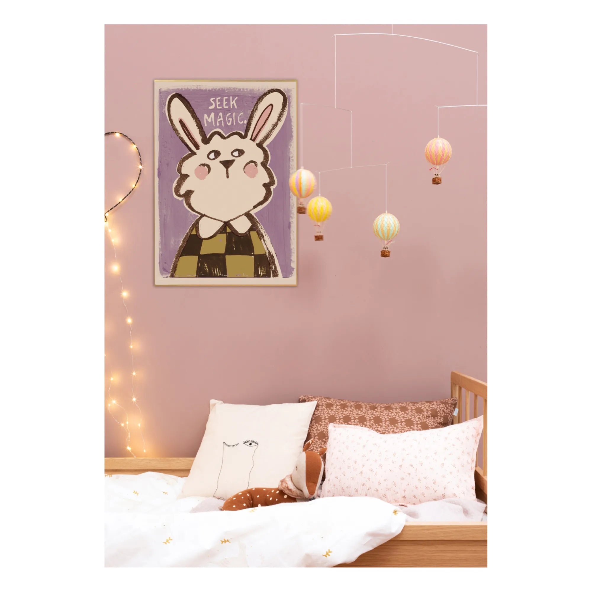 Studio Loco - Large Seek Magic Bunny Poster