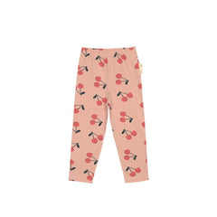 Lassig Leggings Jersey GOTS - Cherry Peach-Trousers-Cherry Peach-7-12m | Natural Baby Shower