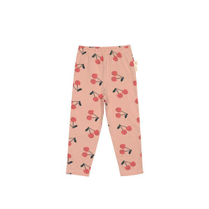 Lassig Leggings Jersey GOTS - Cherry Peach-Trousers-Cherry Peach-7-12m | Natural Baby Shower