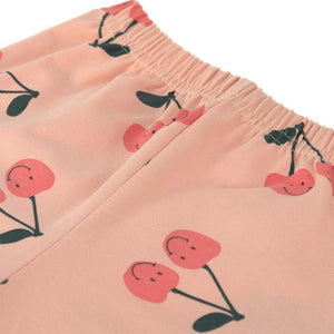 Lassig Leggings Jersey GOTS - Cherry Peach-Trousers-Cherry Peach-7-12m | Natural Baby Shower