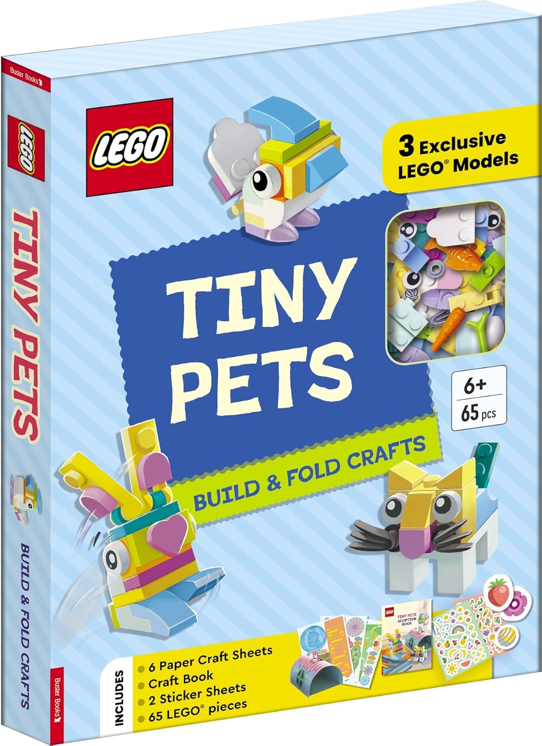Lego - Mini Pets with Figure Toys: Building and Folding Crafts