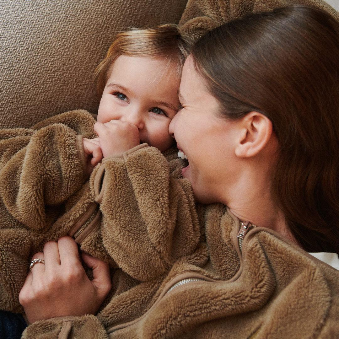 Liewood Calina Pile Jacket - Oat-Coats-Oat-104 | Natural Baby Shower